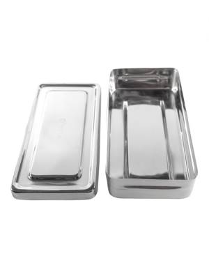 Caja metálica para esterilizar 