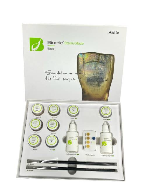 Kit de tinción Biomic Stain/Glaze