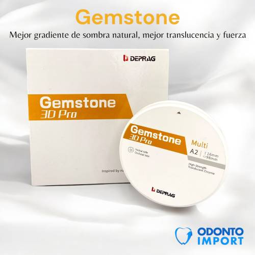 Disco Zirconio Gemstone 3D Pro 14mm