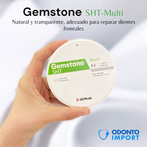 Disco Zirconio Gemstone SHT Multi 14mm