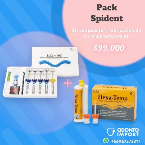 Pack Kit composite + Fabricación de coronas temporales