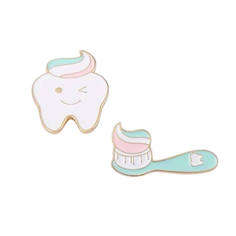 Pin Muelita con Pasta de dientes