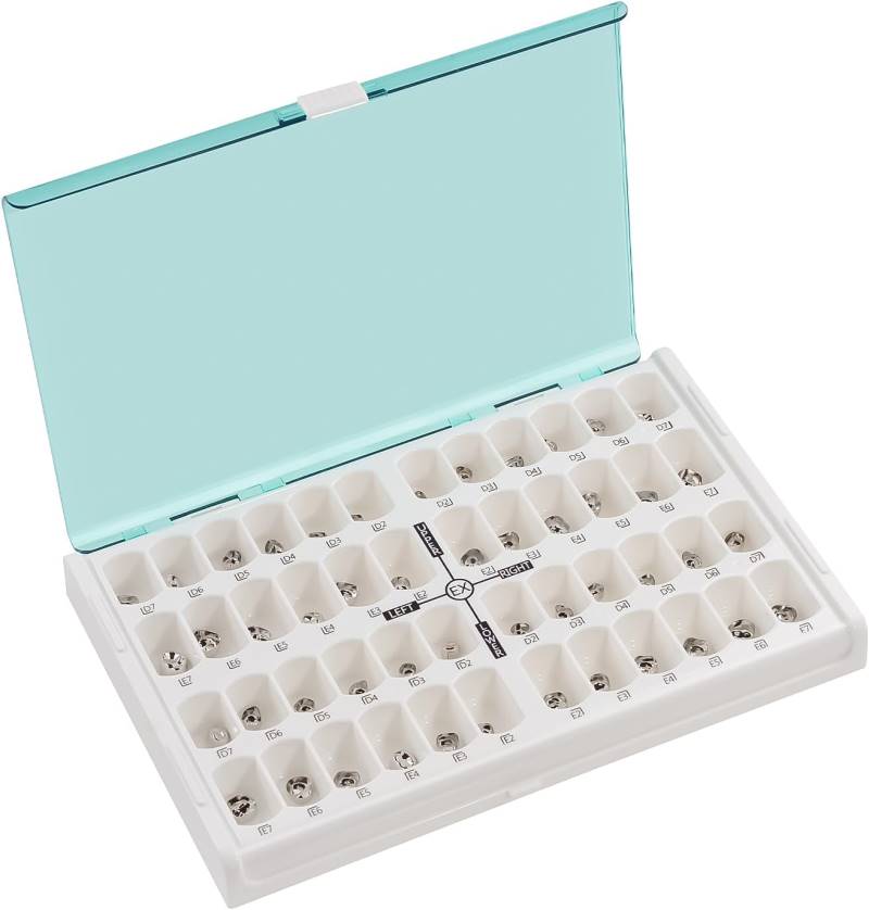 Kit de coronas metálicas pediátricas 