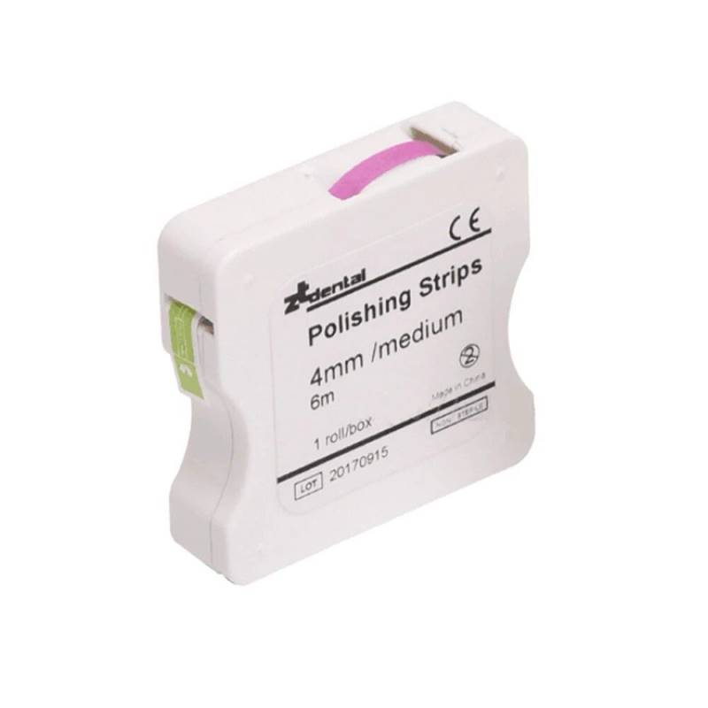 Tira de pulido dental 4mm