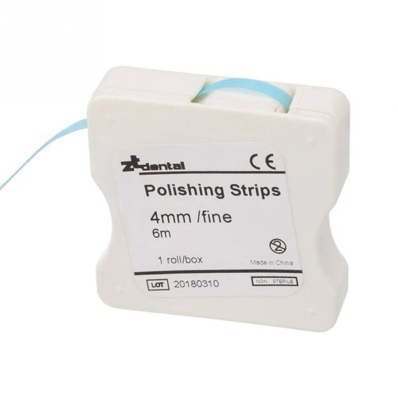 Tira de pulido dental 4mm