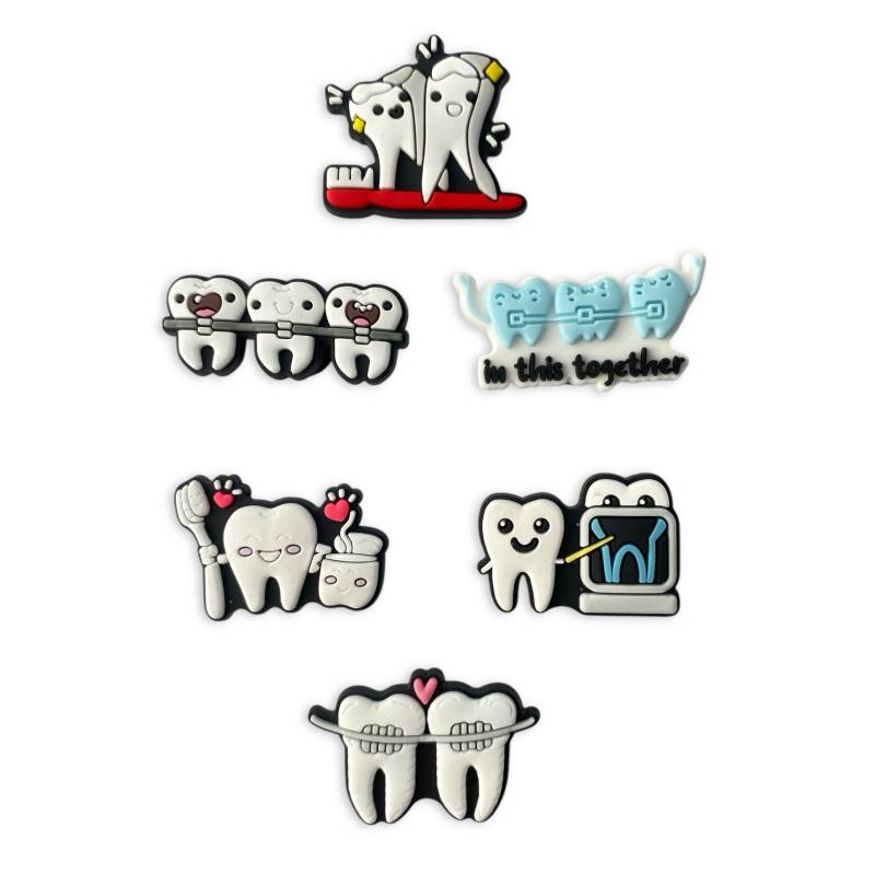 Pin engomado dental 