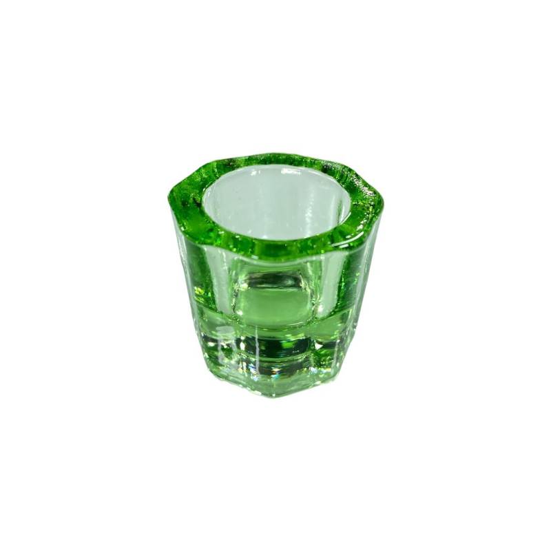 Vaso Dappen Vidrio Verde 