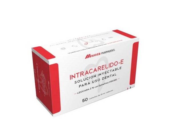 <li>Anestesia Intracarelido 2%</li>