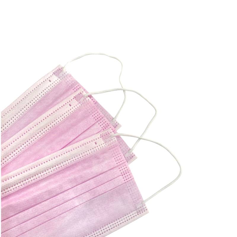 Mascarilla 3 pliegues con elástico