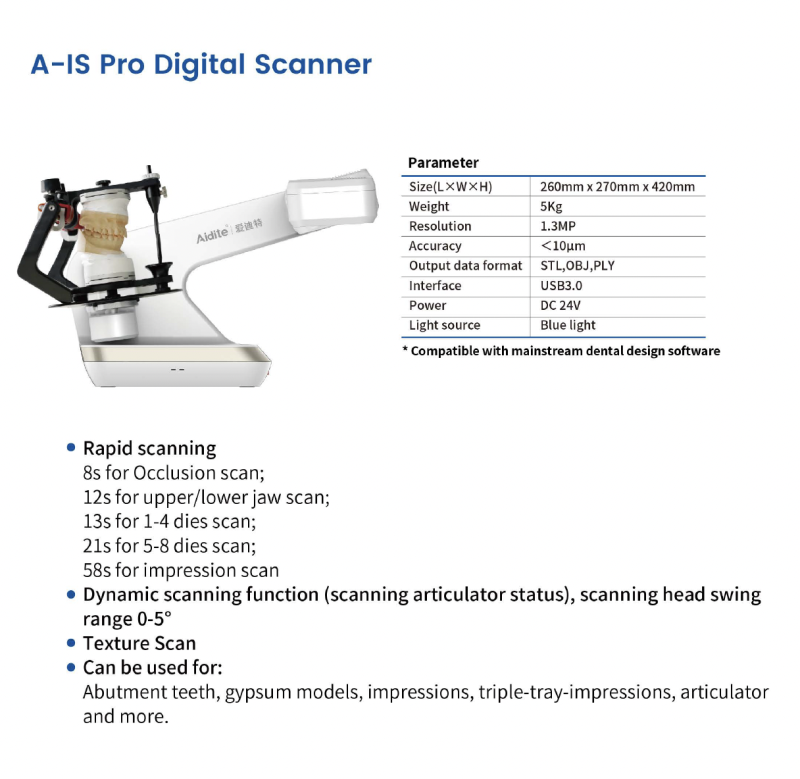 <li>Escaner de Mesa  A-IS Pro</li>