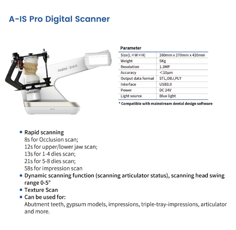 Escaner de Mesa  A-IS Pro