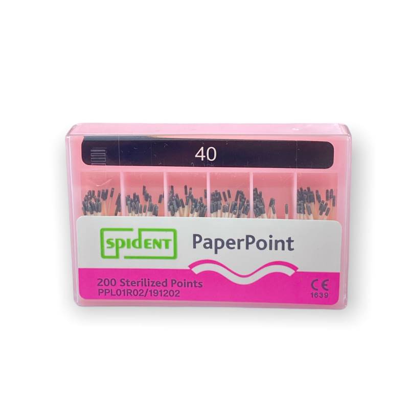 <li>Conos de papel Nº 40 Spident </li>