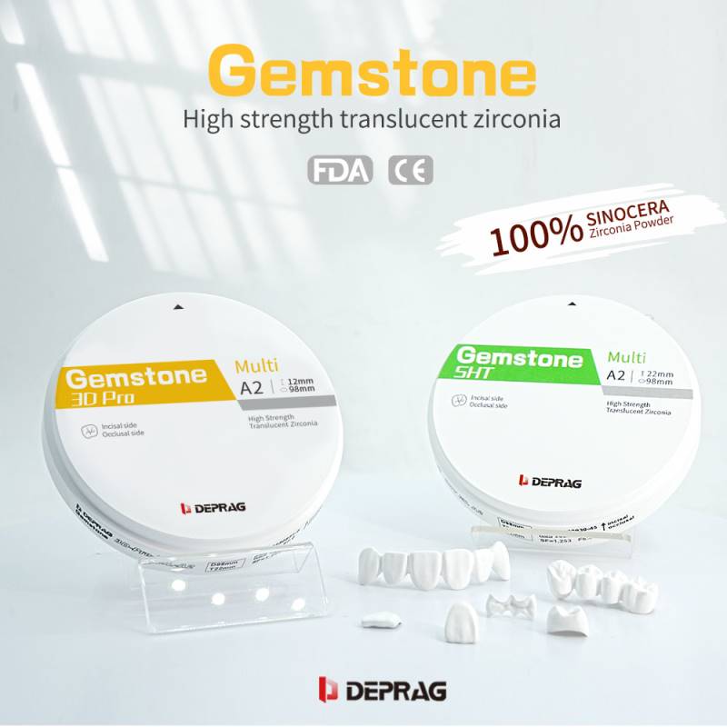 Disco Zirconio Gemstone 3D Pro 14mm