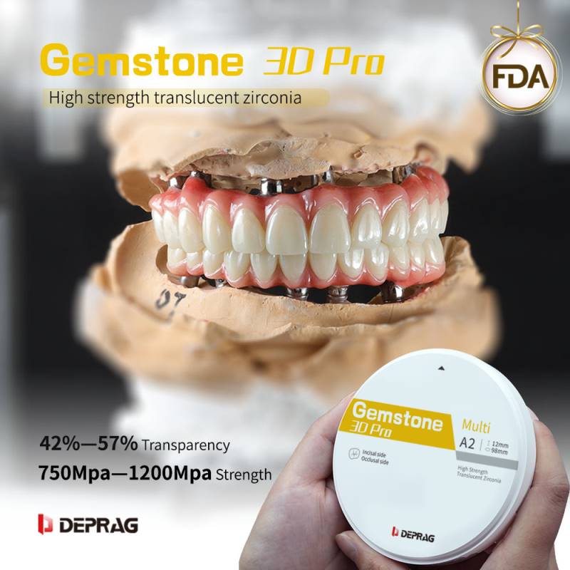 Disco Zirconio Gemstone  3D Pro 16mm