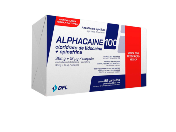 <li>Anestesia Aphacaine 2%</li>